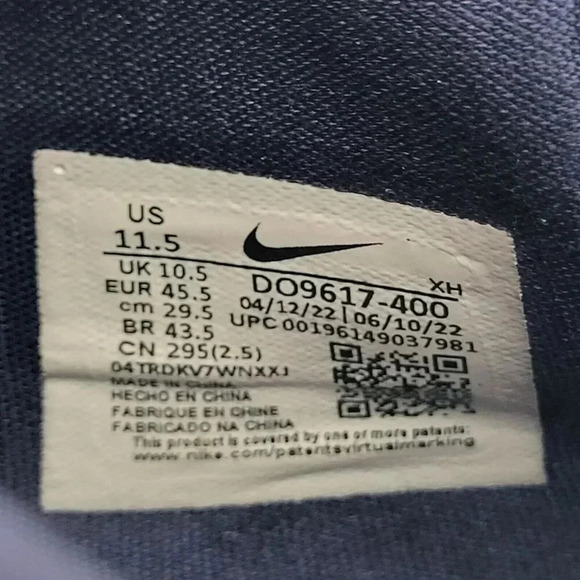 Nike Kyrie Low 5 TB Midnight Navy White DO9617-400 Men's Size 11.5 Shoes - Picture 7 of 12